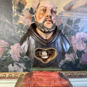 Buste reliquaire de Saint François – XVIIIe