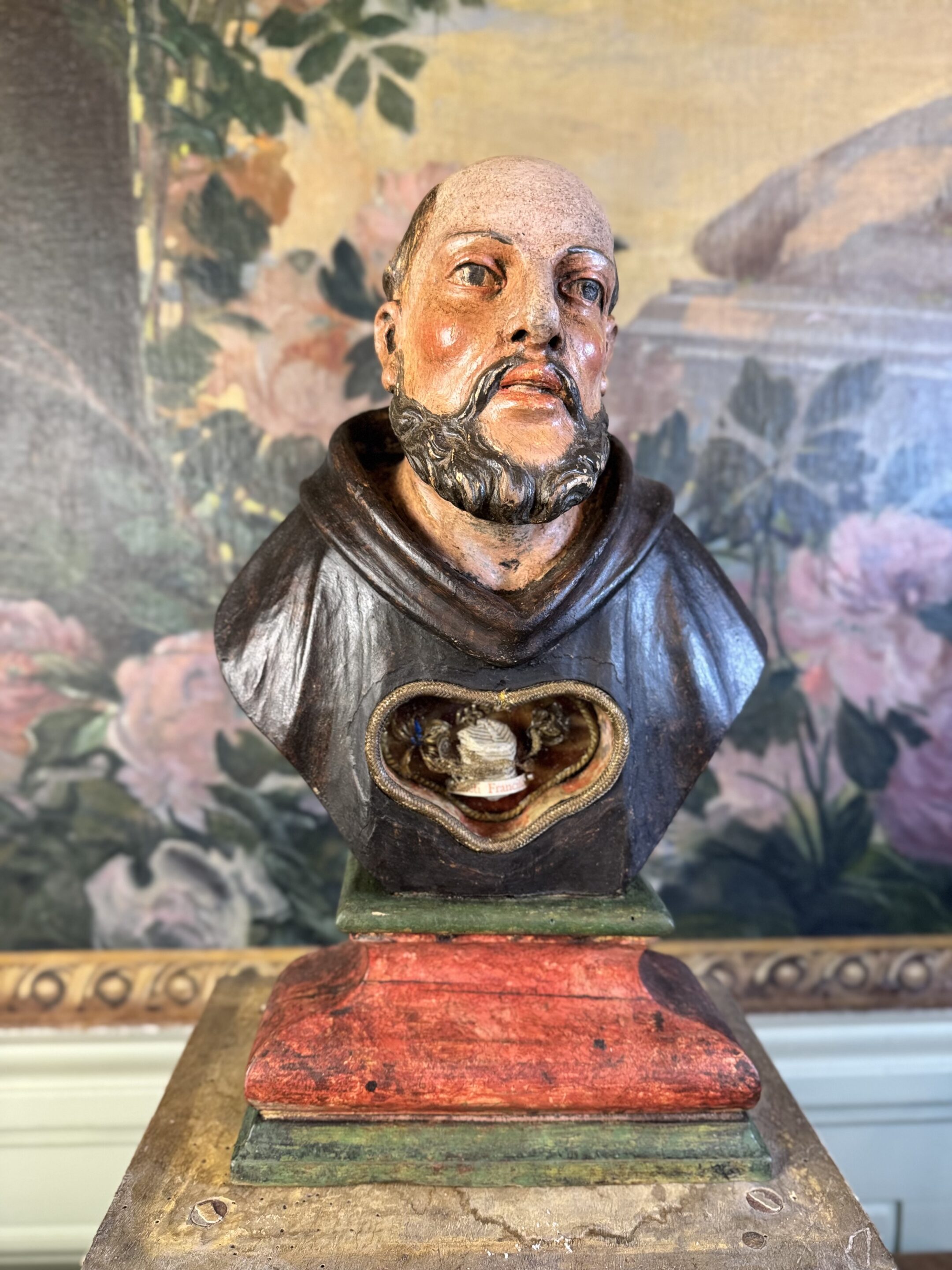 Buste reliquaire de Saint François – XVIIIe