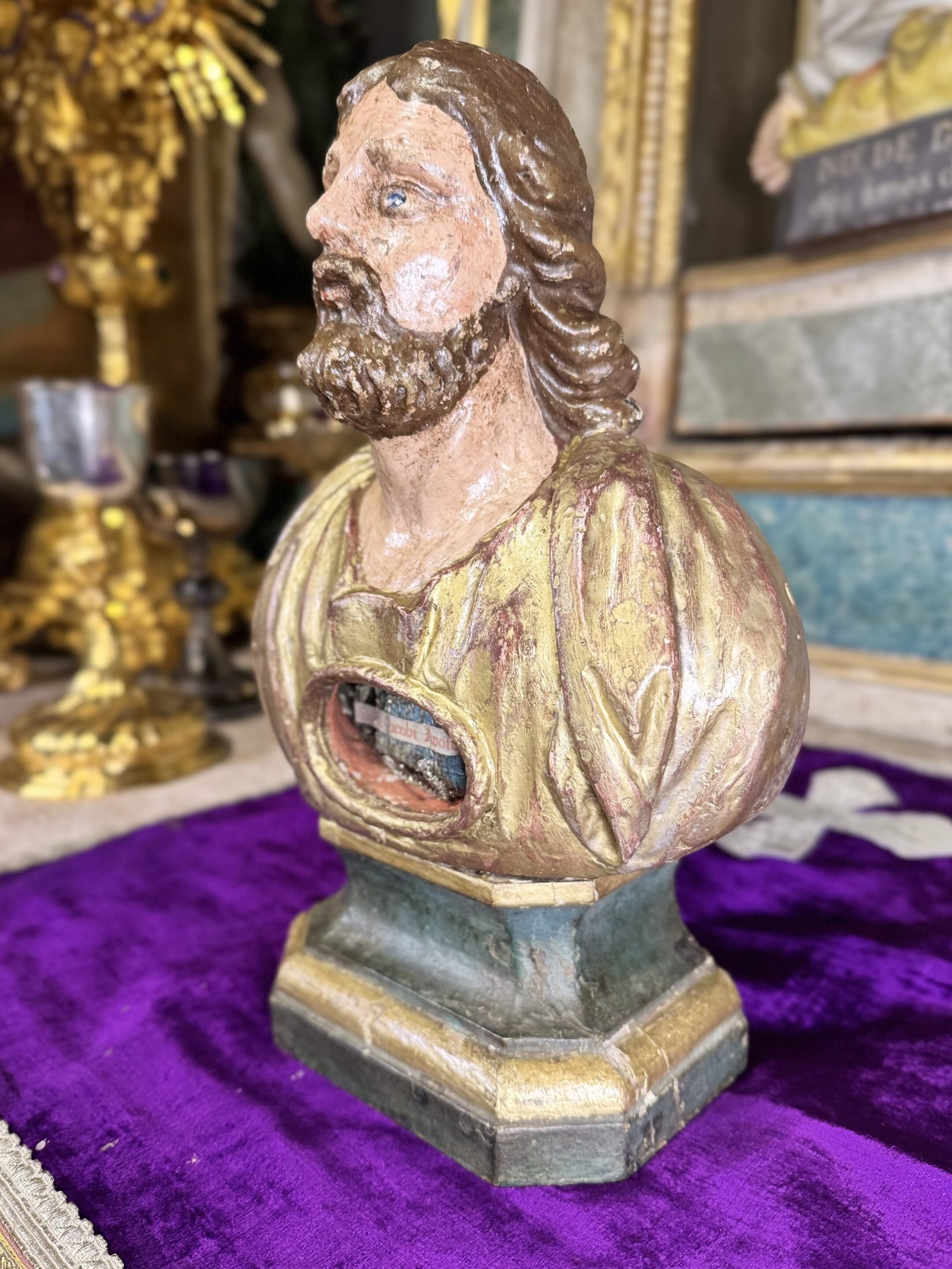 Reliques de Jacques l’Apôtre – XVIIIe – Image 4