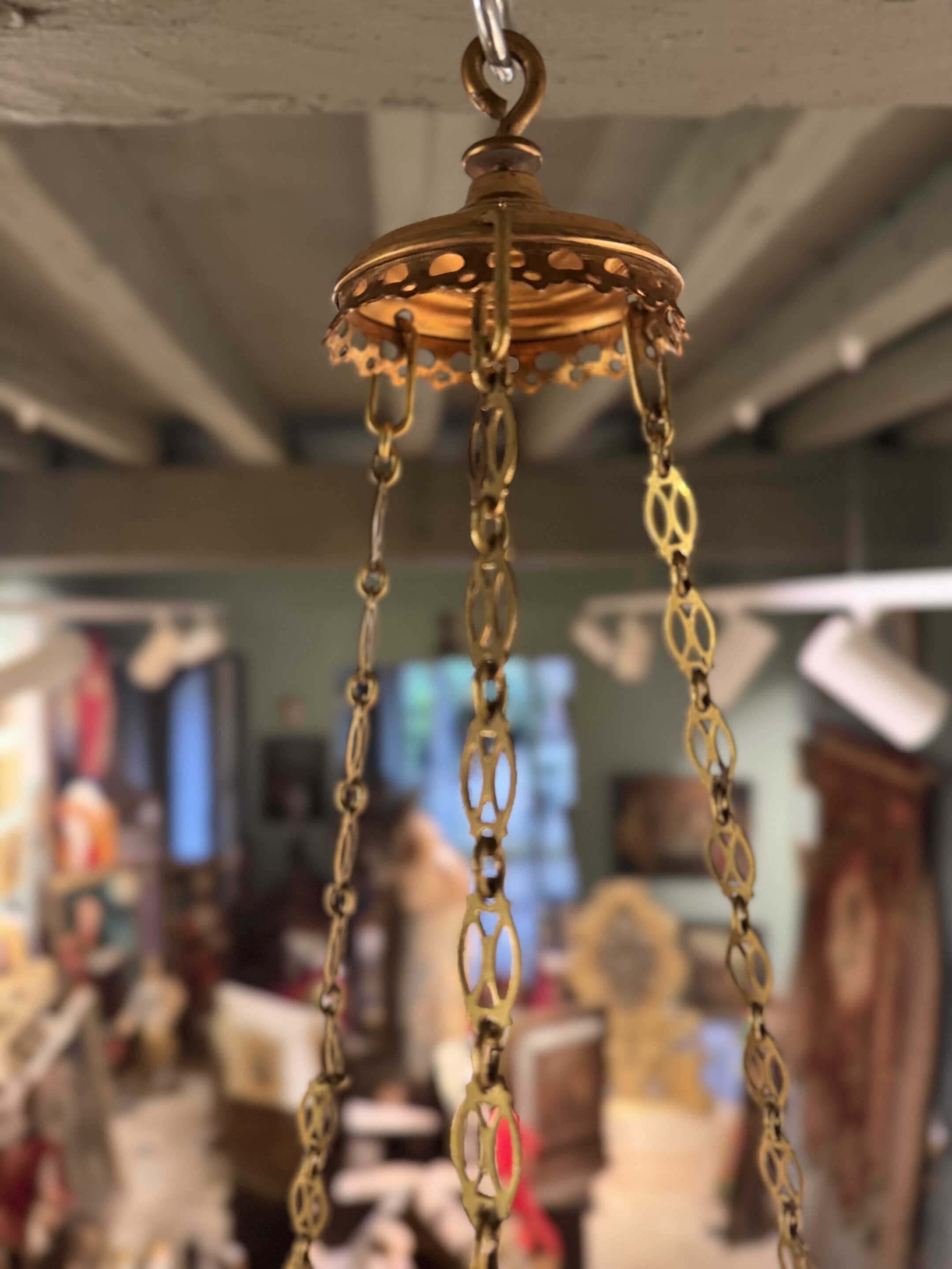 Lustre de sanctuaire - XIXe – Image 3