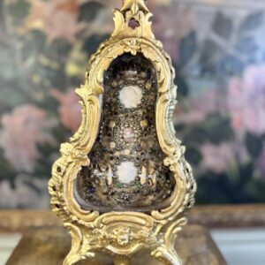 Monstrance reliquaire des saints Sylvestre et Grégoire – XVIIIe