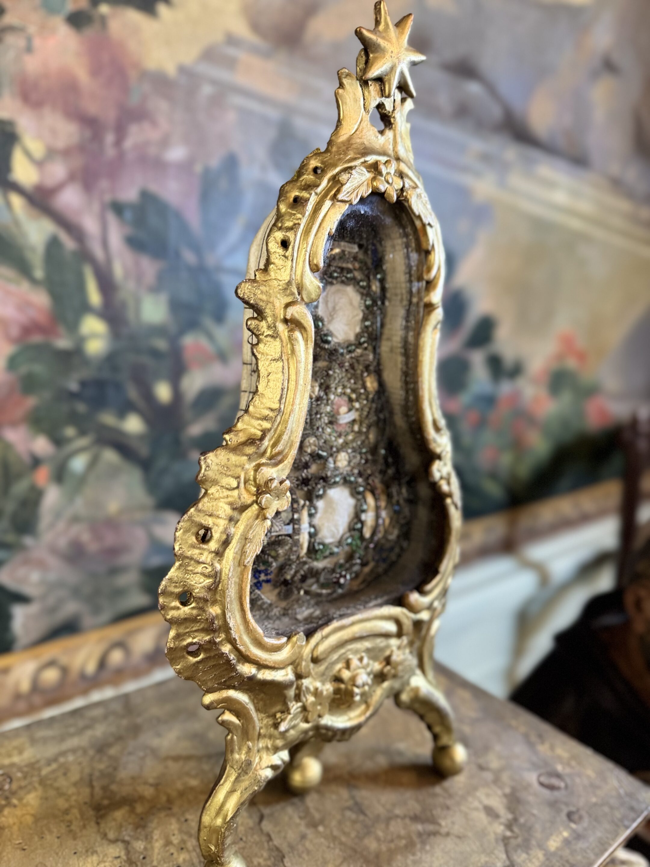 Monstrance reliquaire des saints Sylvestre et Grégoire – XVIIIe – Image 2