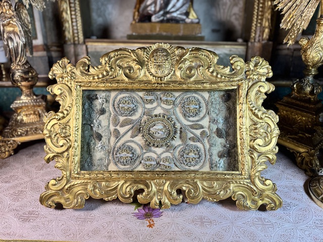 Reliques de Sainte Brigitte - XVIIIe