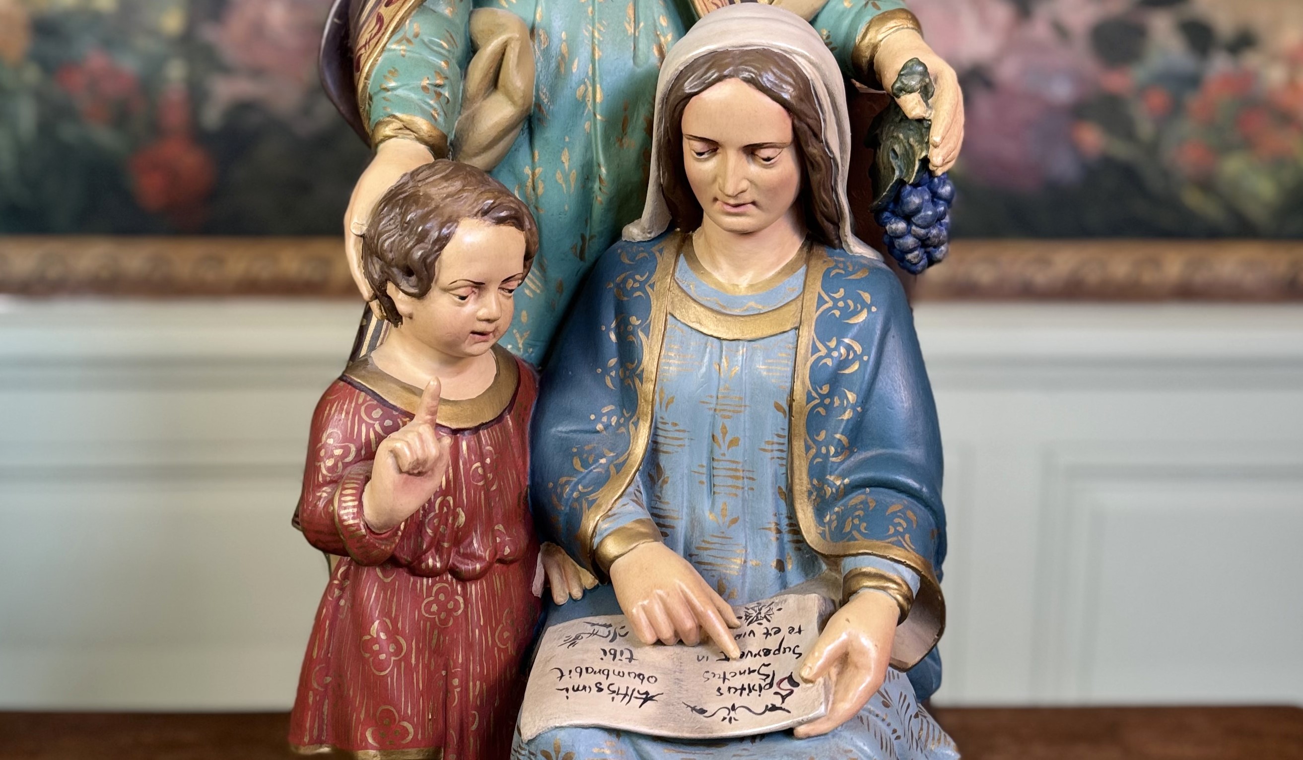 Sainte Anne, la Vierge et l'Enfant - XIXe – Image 2