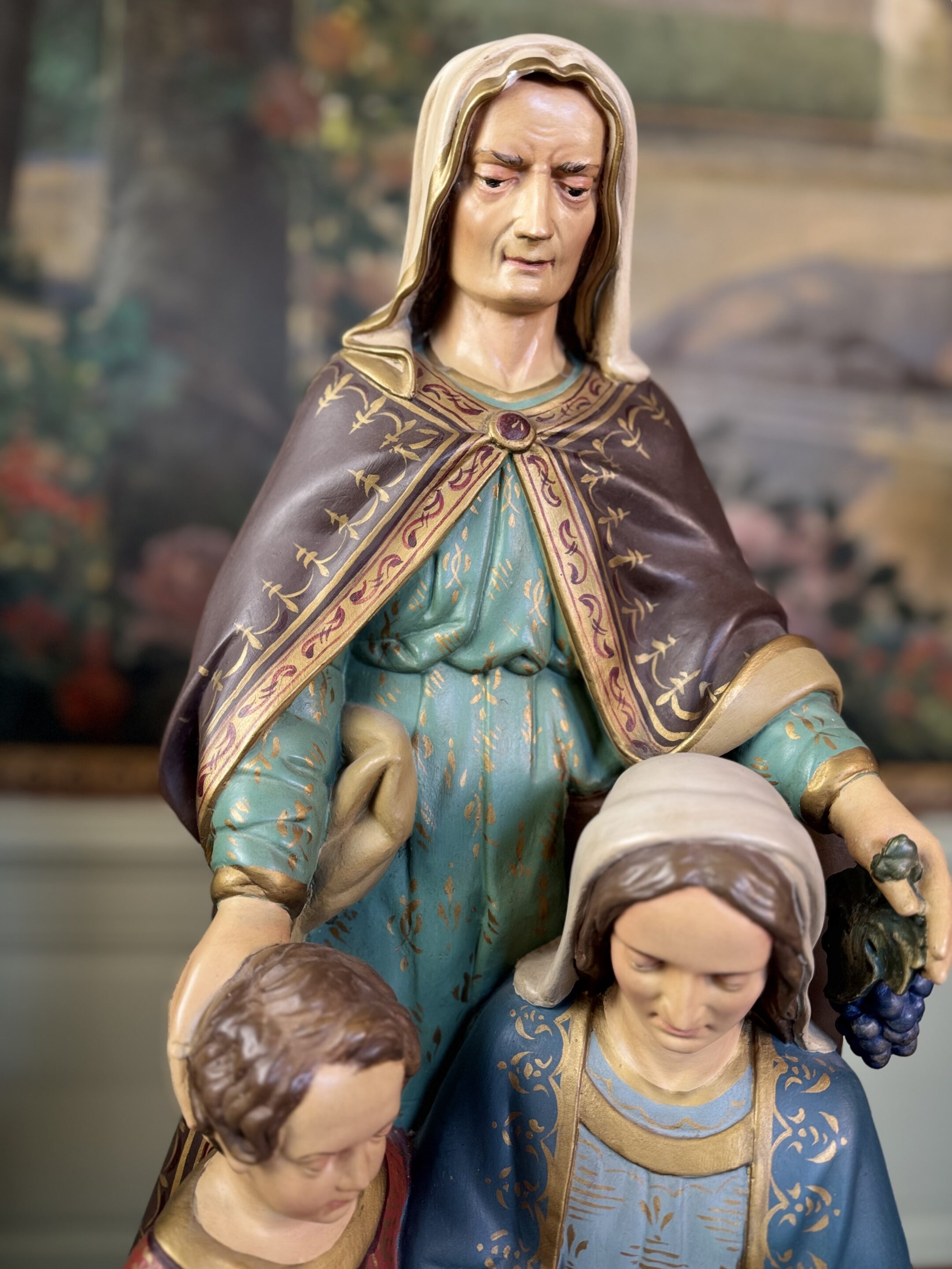 Sainte Anne, la Vierge et l'Enfant - XIXe – Image 3