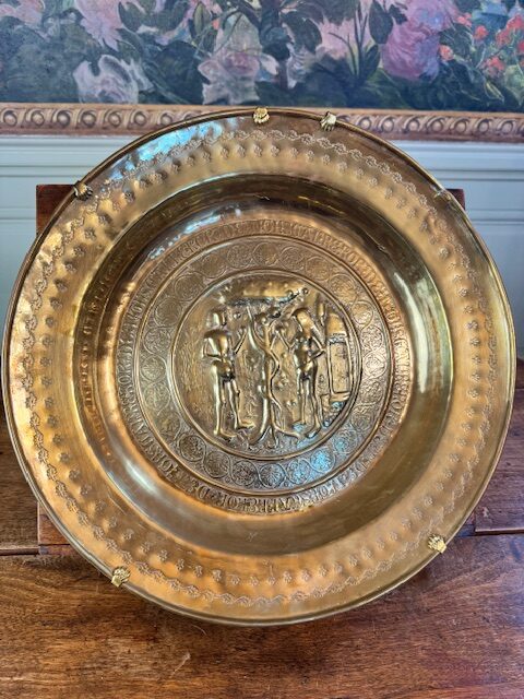 Adam et Eve - Plat à offrandes - Circa 1500