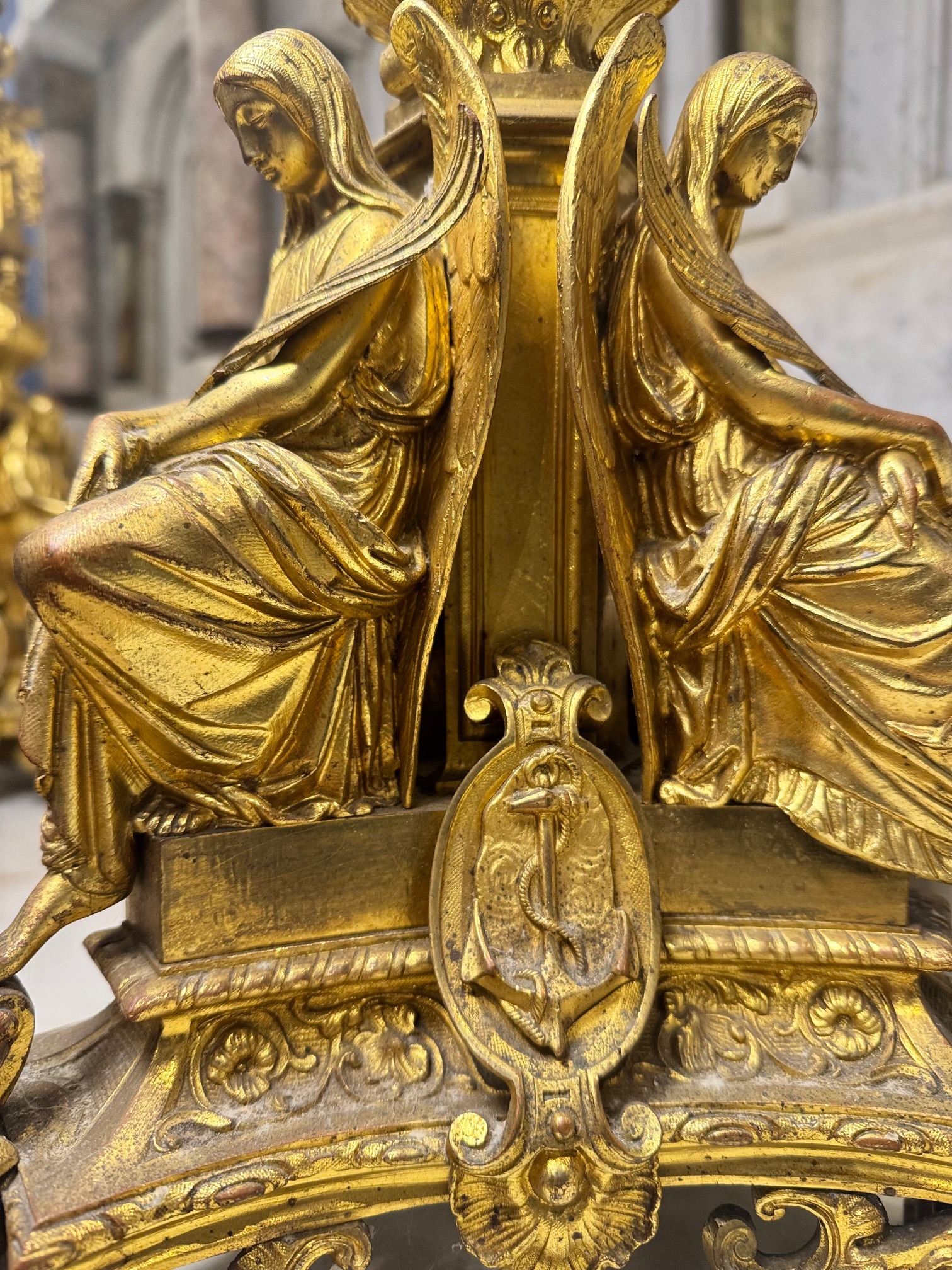 Imposante garniture d’autel - Circa 1820 – Image 5