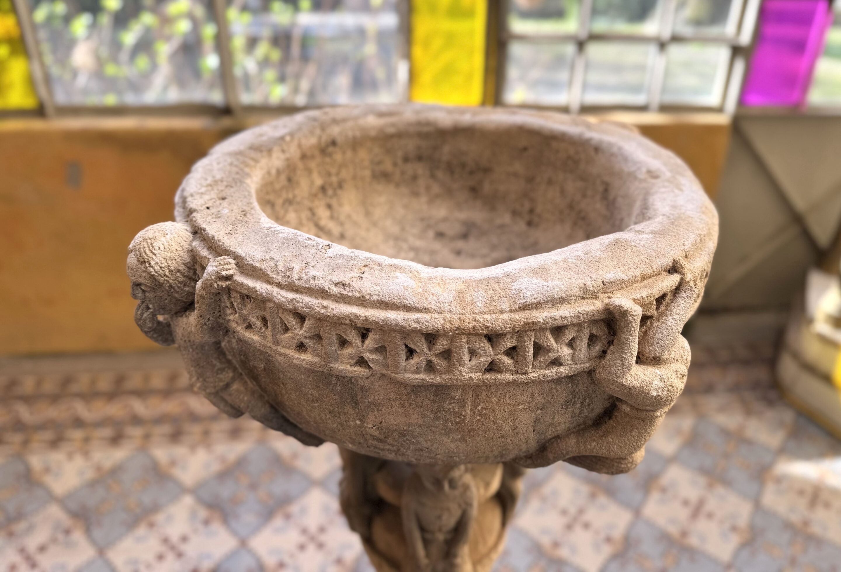 Bénitier "alchimique" - XIXe – Image 2