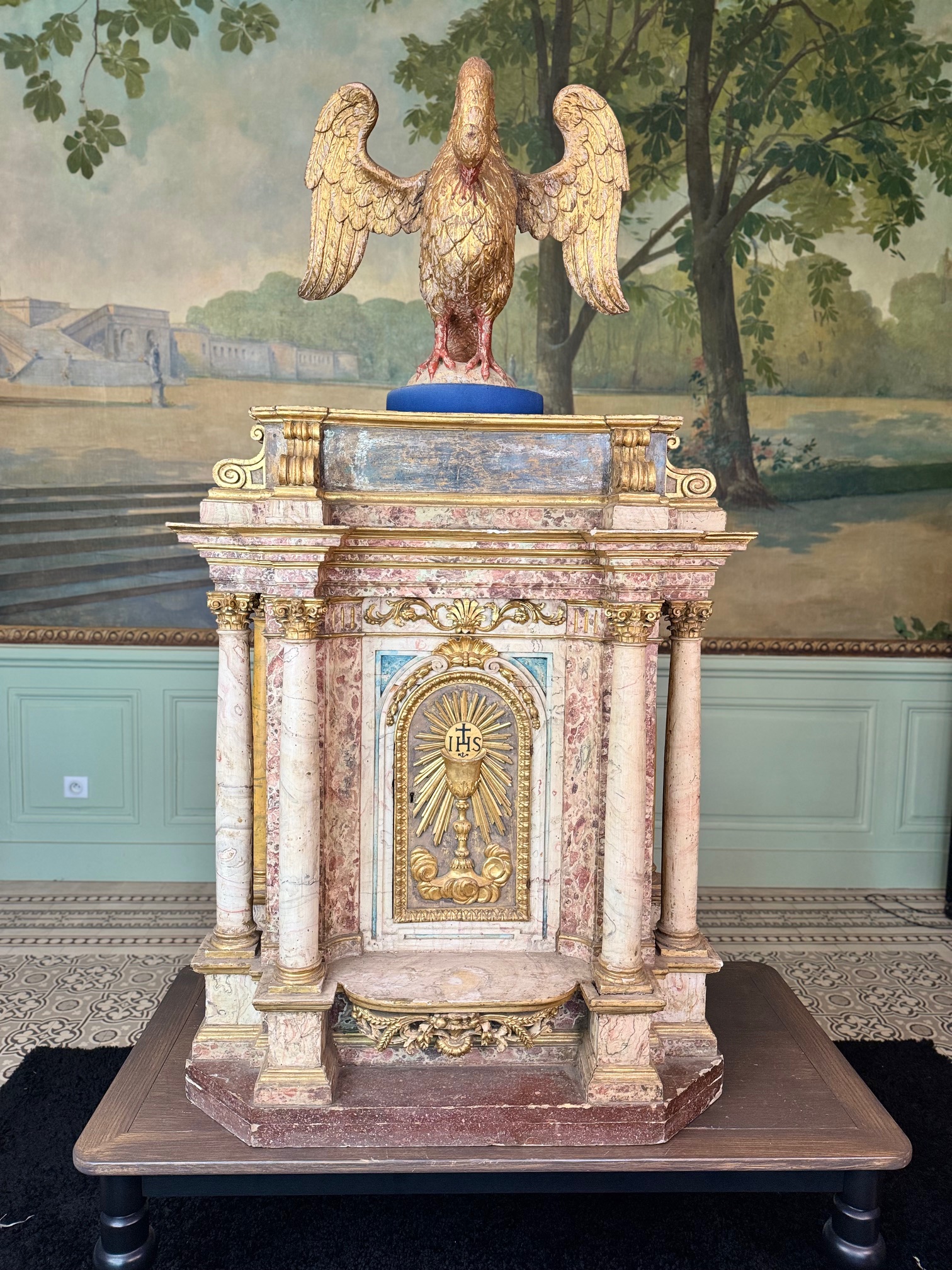 Imposant tabernacle Italien - XVIIe