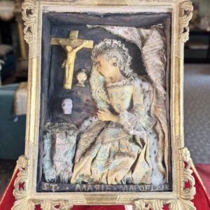 Cire habillée Sainte Marie Madeleine - XVIIIe