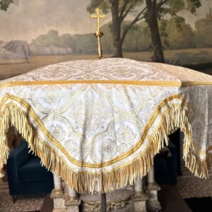 Ombrelle liturgique de procession - Fin XIXe