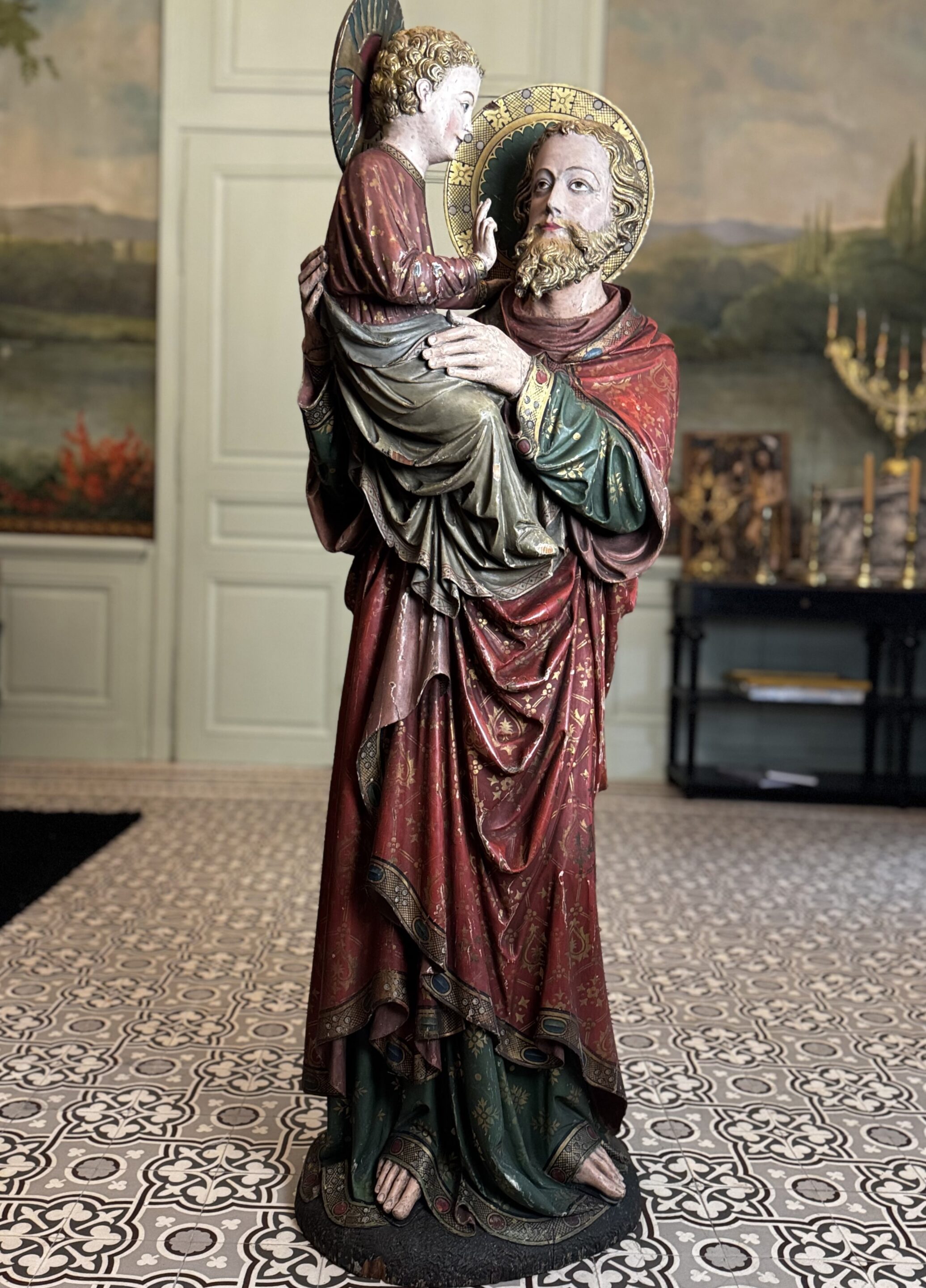 Saint Joseph portant l’Enfant - 1873 - Réservé