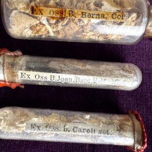Trois reliques de Saints Franciscains - fin XIXe