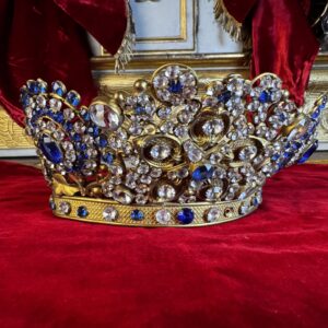 Diadème de Vierge en bronze  - Fin XIXe
