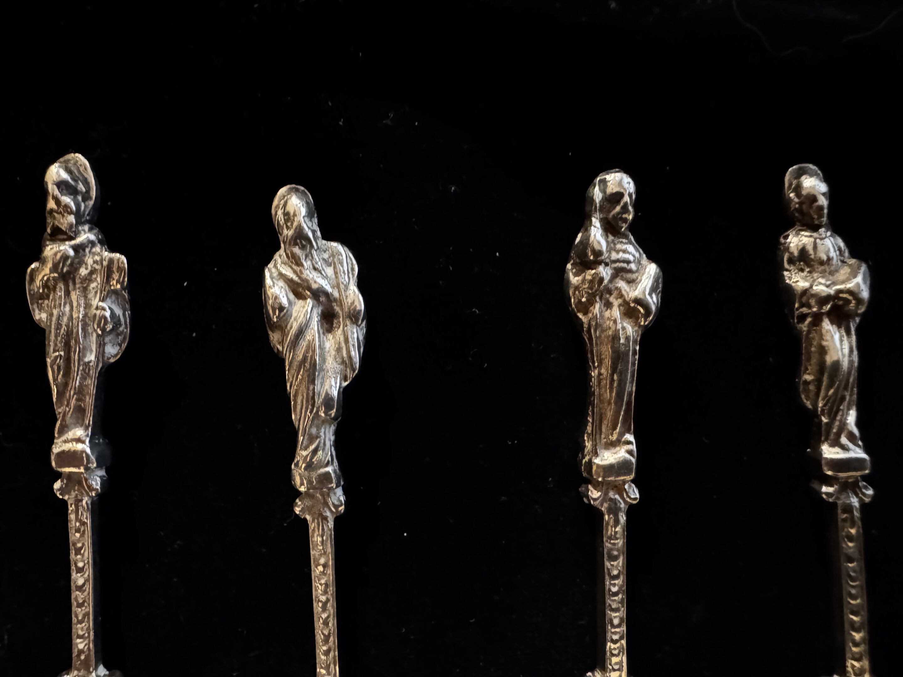 Cuillères en argent représentant les apôtres - début XXe. – Image 2