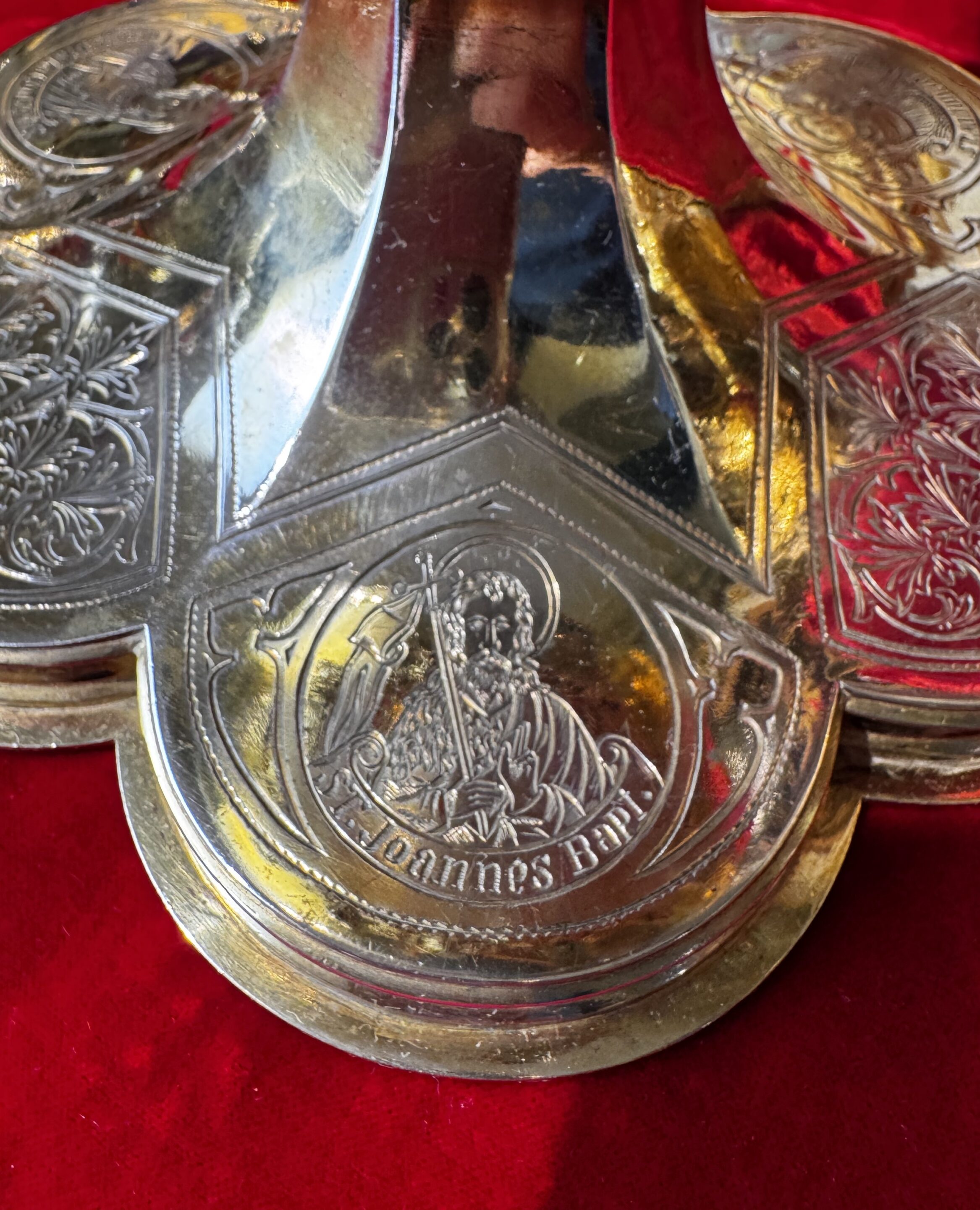 Ciboire argent massif - fin XIXe/Début XXe – Image 3