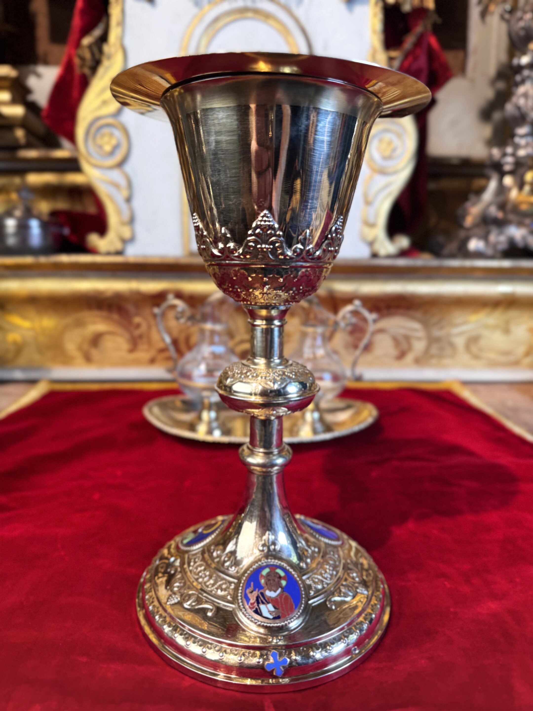 Chapelle néogothique en argent - Lucie Goldstein - circa 1900 – Image 3