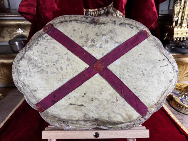 Reliquaire aux deux Agnus Dei - fin XVIIIe – Image 4
